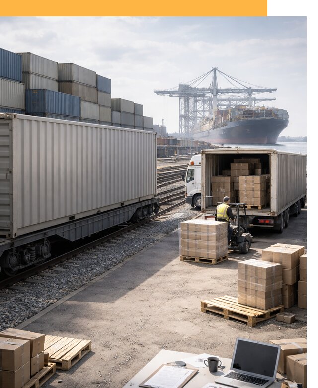 Мультимодальные перевозки грузов по миру от 46814 руб