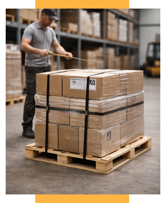 Упаковка и паллетирование грузов от 3641 р. | СетСервис-Щлк