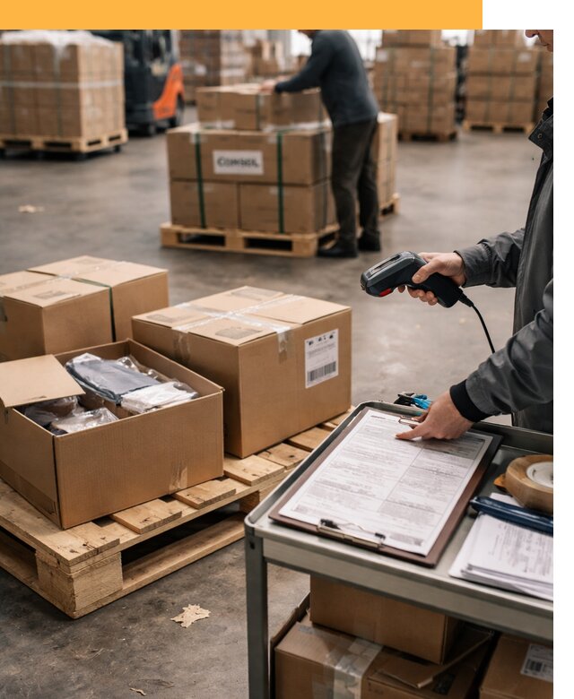 Сборные грузы из Китая: доставка, склад и таможня от 18725