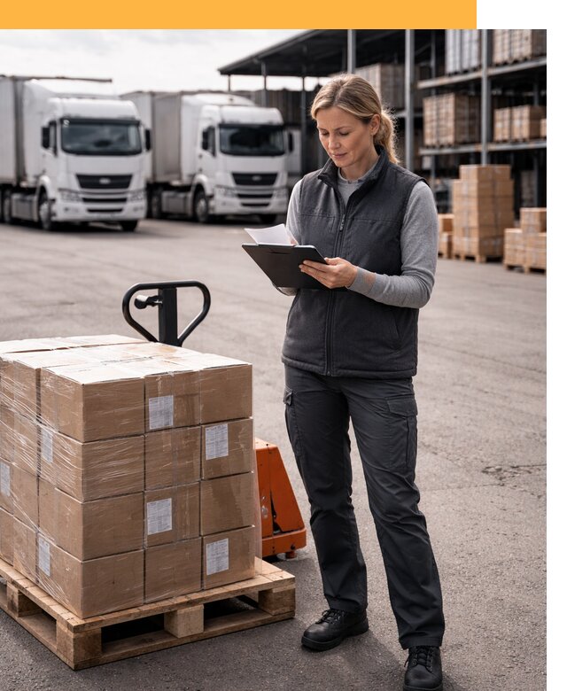 Доставка грузов из Европы к дверям клиента от 12484 руб