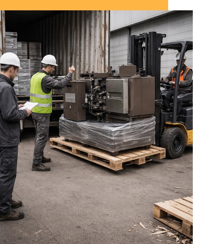 Доставка промышленного оборудования из Европы от 46814