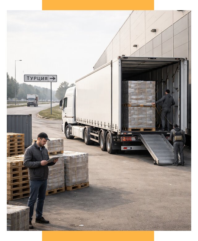 Автоперевозки и доставка фурой из Турции от 124836 р. | СетСервис-Щлк