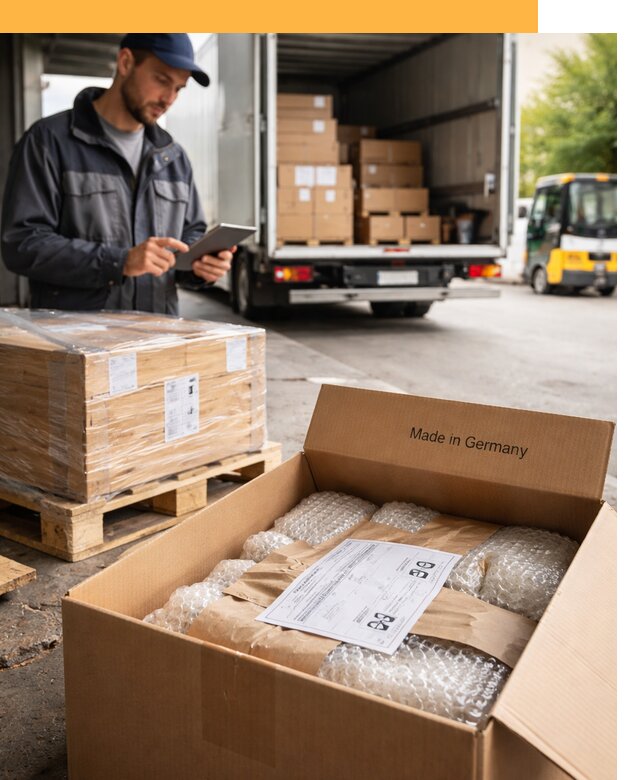Доставка грузов из Германии от 46814 руб с таможенным оформлением