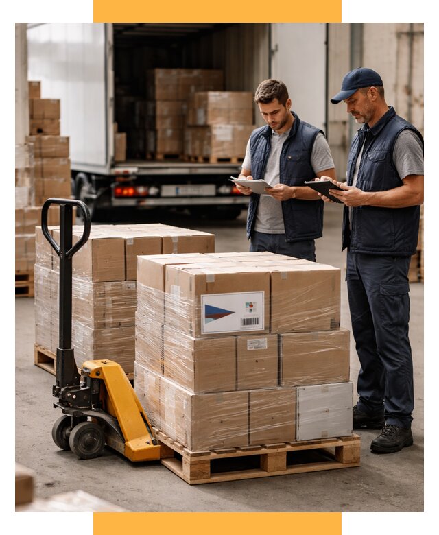 Доставка грузов из Чехии в Россию от 36411 р. | СетСервис-Щлк