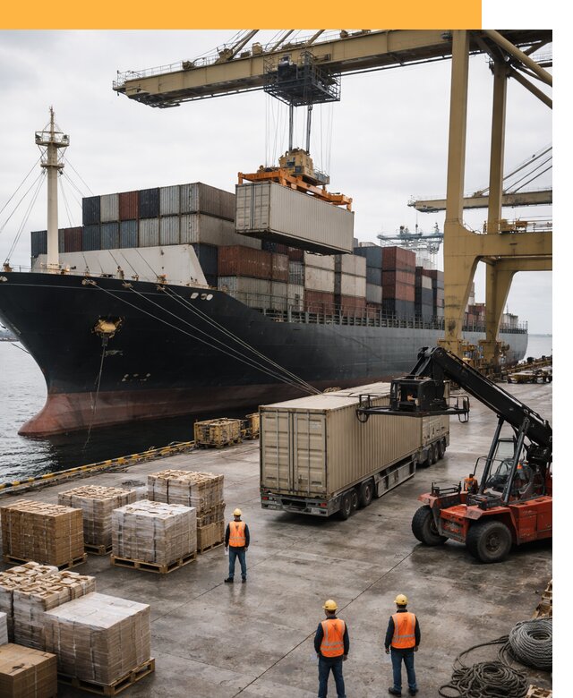 Морские перевозки из Индии: доставка FCL/LCL, таможня от 124836