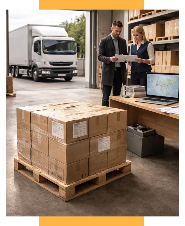 Доставка грузов в Европу от 7802 р. — логистика СетСервис-Щлк