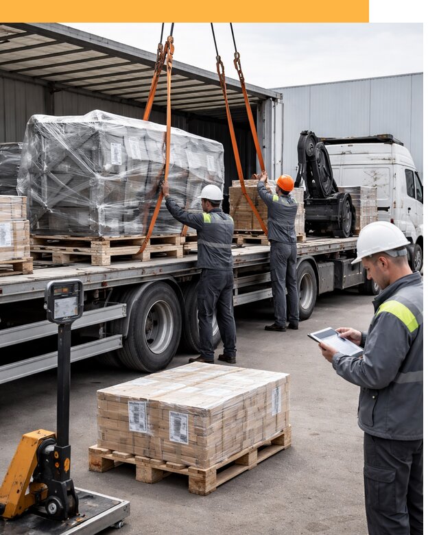 Перевозка крупного оборудования по миру от 31209 руб