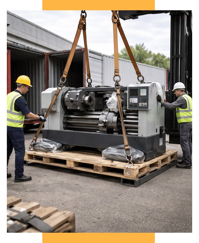 Перевозка станков и таможня от 62418 р. | СетСервис-Щлк логистика