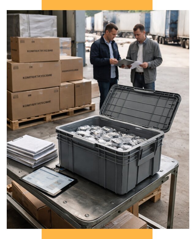 Перевозка комплектующих из Китая от 6762 р. | СетСервис-Щлк