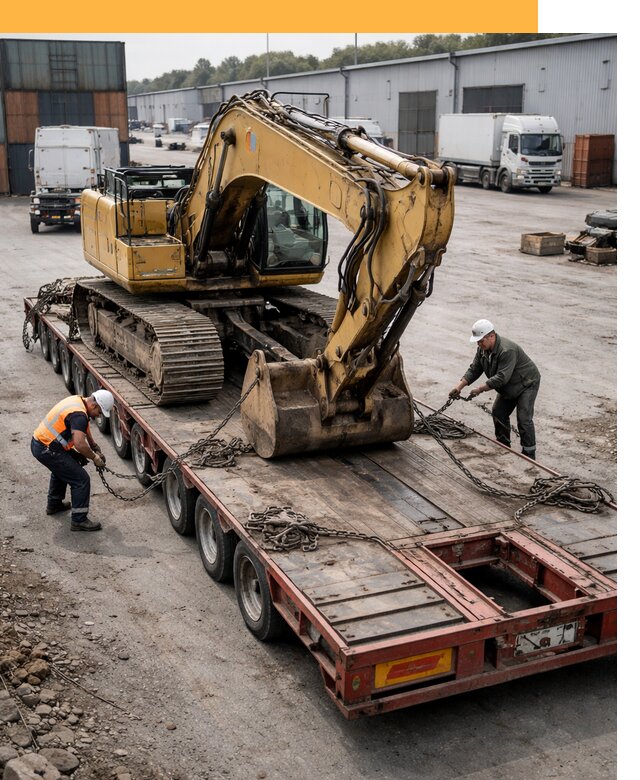 Перевозка спецтехники по России и миру от 46814 руб