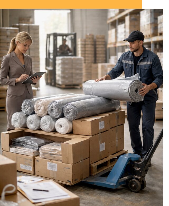 Перевозка текстиля по миру от 15605 руб. с таможней и страхованием