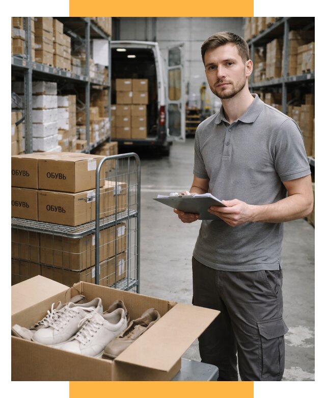 Доставка обуви из Китая и Турции от 4681 р. СетСервис-Щлк