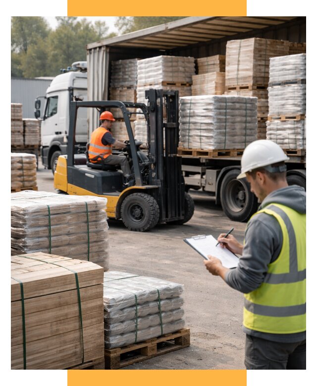 Перевозка строительных материалов от 5722 р. | СетСервис-Щлк