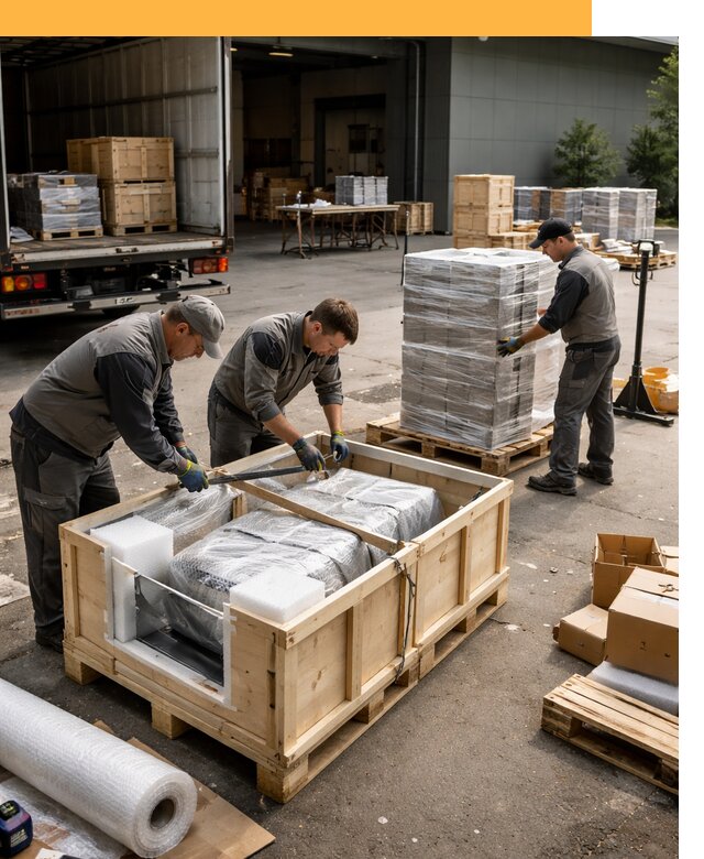 Перевозка выставочных грузов по миру от 26008 руб за м2 с таможней