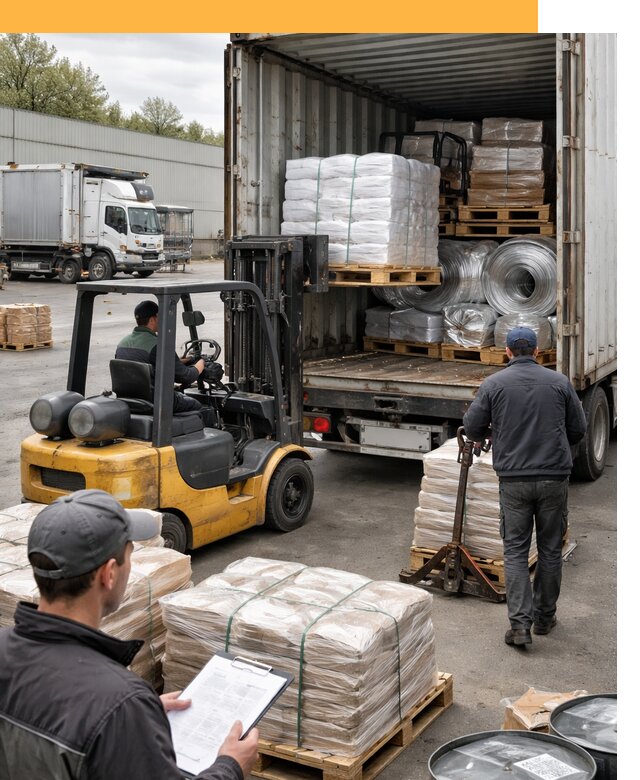 Международная перевозка сырья для производства от 6762 руб