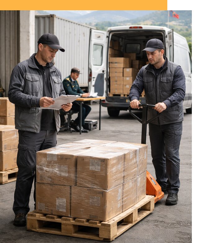 Доставка грузов через Армению, быстрая таможенная очистка от 26008