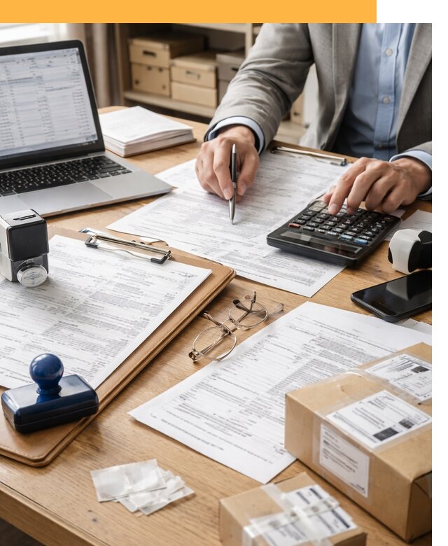 Определение таможенной стоимости от 3641 руб по всем видам грузов