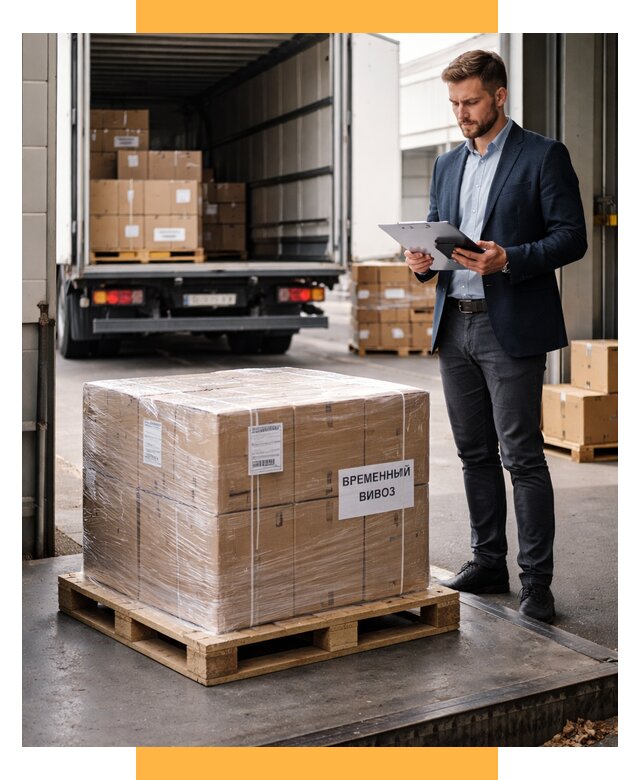 Временный вывоз товаров под ключ от 8322 р. | СетСервис-Щлк