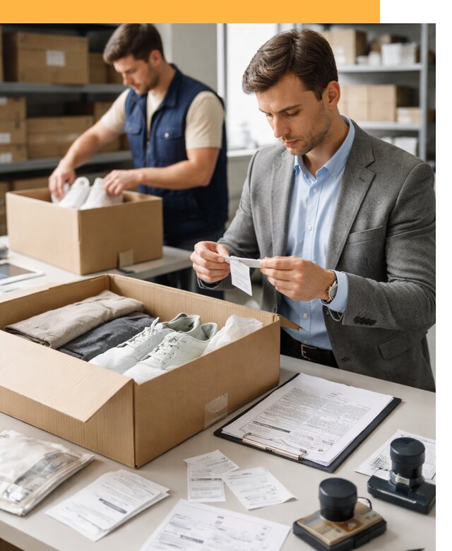 Таможенное оформление одежды и обуви по выгодной цене от 6762 руб