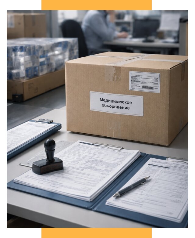Таможенное оформление медоборудования от 12484 р. | СетСервис-Щлк