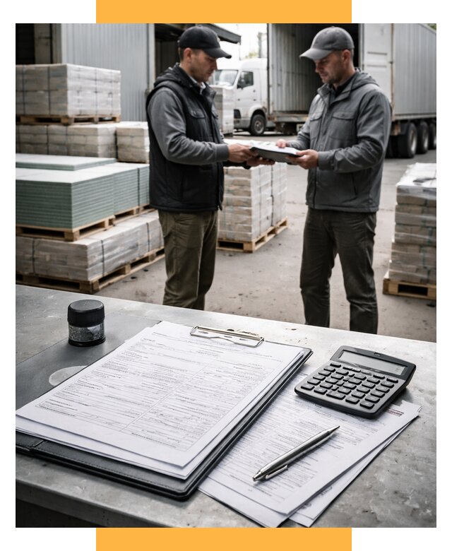 Таможенное оформление стройматериалов от 8843 р. | СетСервис-Щлк