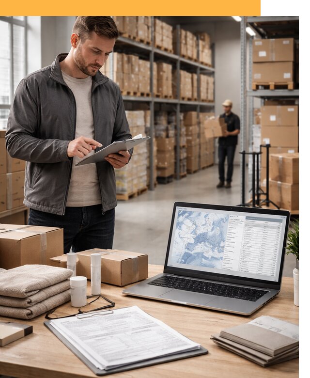 Закупка товаров в Европе под ключ: доставка, таможня от 7802 руб