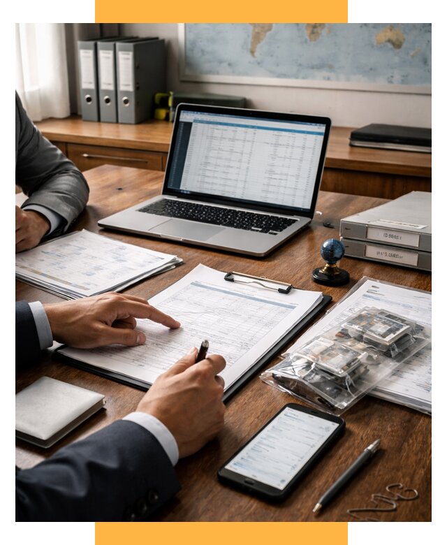 Проверка поставщика за рубежом от 8843 р. | СетСервис-Щлк аудит